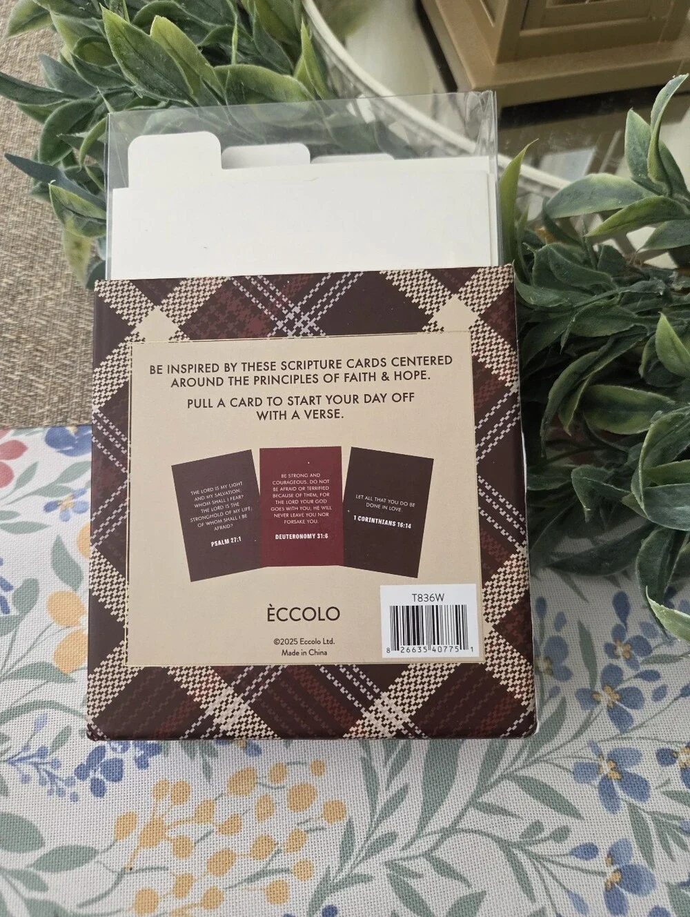 A Box of Verse Scripture Cards - Maroon